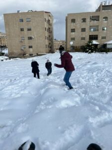 Snow in Jordan!!!