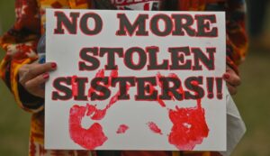 No More Stolen Sisters - Red Dress Day